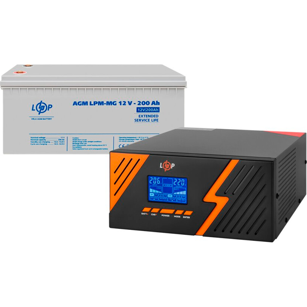 Джерело безперебійного живлення (ДБЖ) LogicPower LPM-PSW-1500VA 12V + АКБ LPM-MG 12V - 200 Ah (29716)
Джерело безперебійного живлення (ДБЖ) LogicPower LPM-PSW-1500VA 12V + АКБ LPM-MG 12V - 200 Ah (29716)
