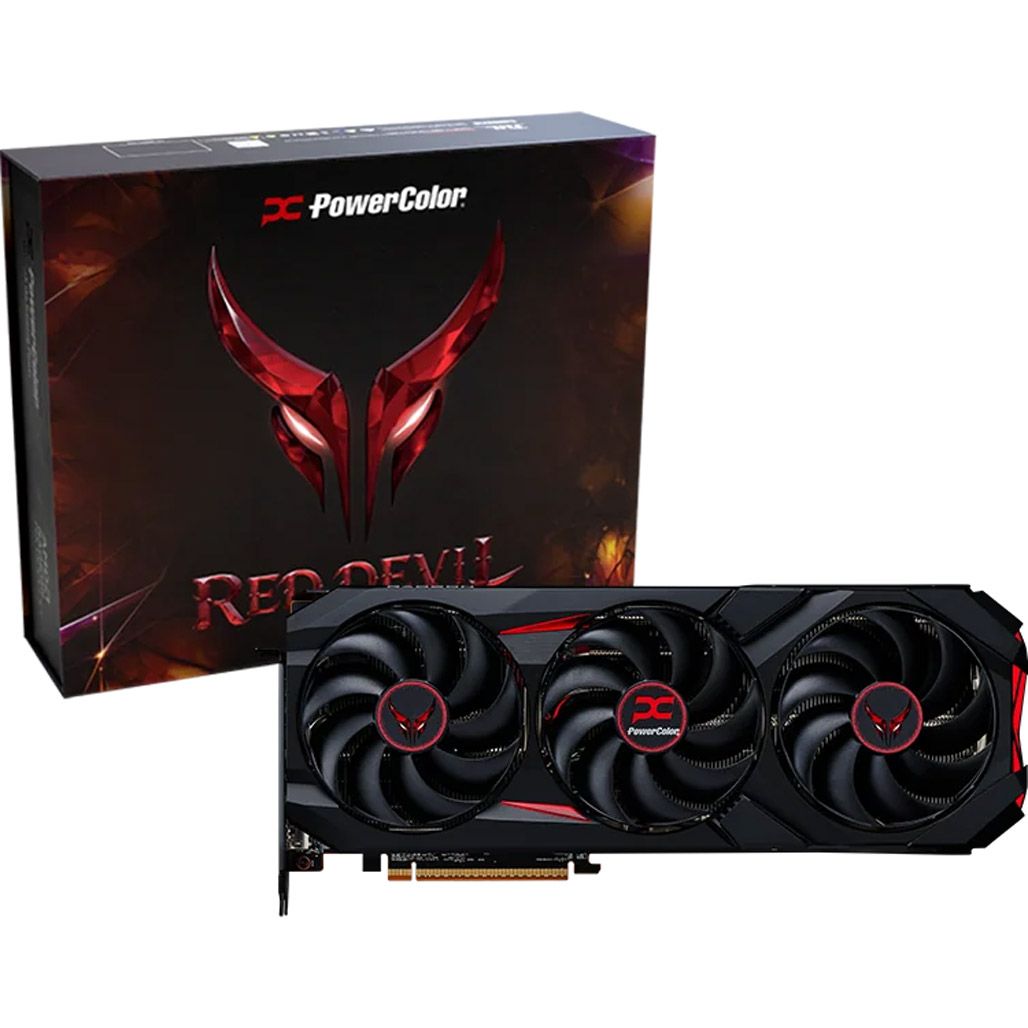 Відеокарта PowerColor Red Devil AMD Radeon RX 9070 XT 16GB GDDR6 Limited Edition (RX9070XT 16G-E/OC/LIMITED) EU
Відеокарта PowerColor Red Devil AMD Radeon RX 9070 XT 16GB GDDR6 Limited Edition (RX9070XT 16G-E/OC/LIMITED) EU