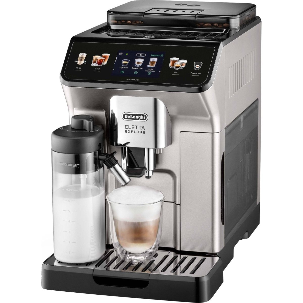 Кофемашина Delonghi Eletta Explore (ECAM450.65.S)
Кофемашина Delonghi Eletta Explore (ECAM450.65.S)