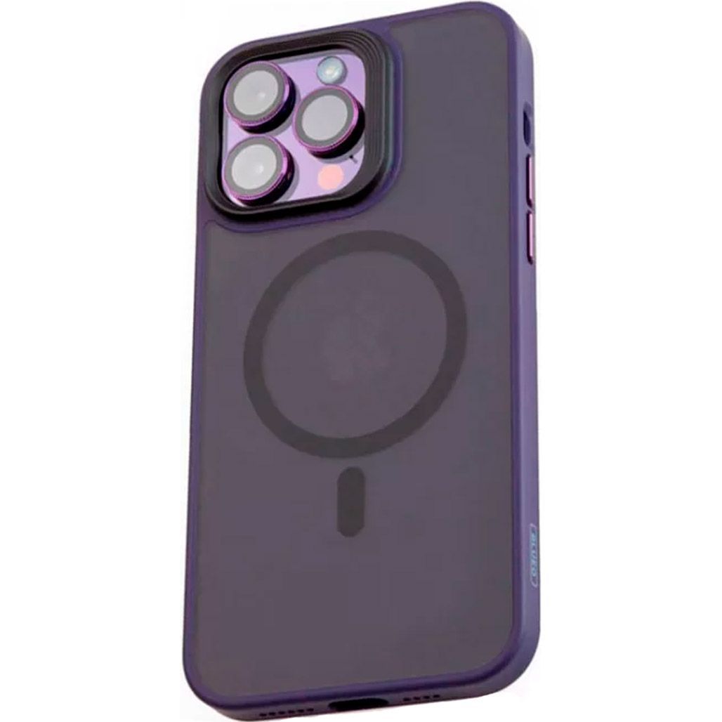 Чехол Blueo Frosted Anti-Drop with MagSafe для Apple iPhone 14 Pro Deep Purple
Чехол Blueo Frosted Anti-Drop with MagSafe для Apple iPhone 14 Pro Deep Purple