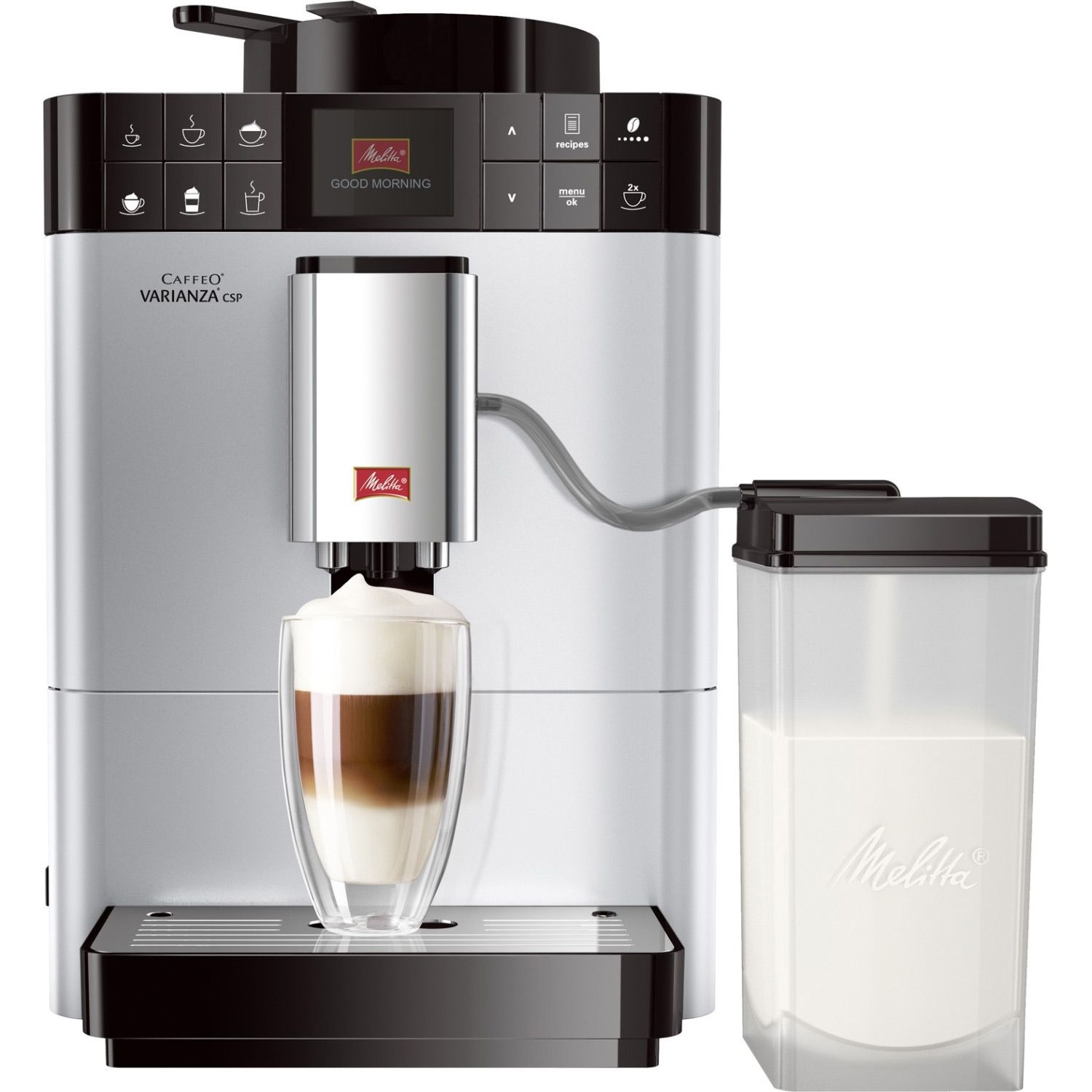 Кофемашина Melitta Caffeo Varianza CSP Silver (F57/0-101)
Кофемашина Melitta Caffeo Varianza CSP Silver (F57/0-101)