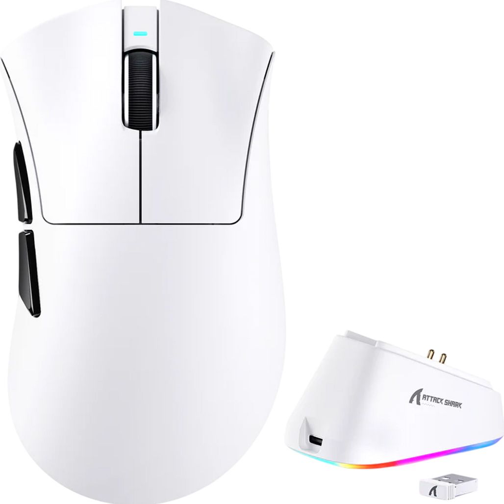 Мышь Attack Shark V3 Pro Wireless White (AS-6972792472584-W)
Мышь Attack Shark V3 Pro Wireless White (AS-6972792472584-W)