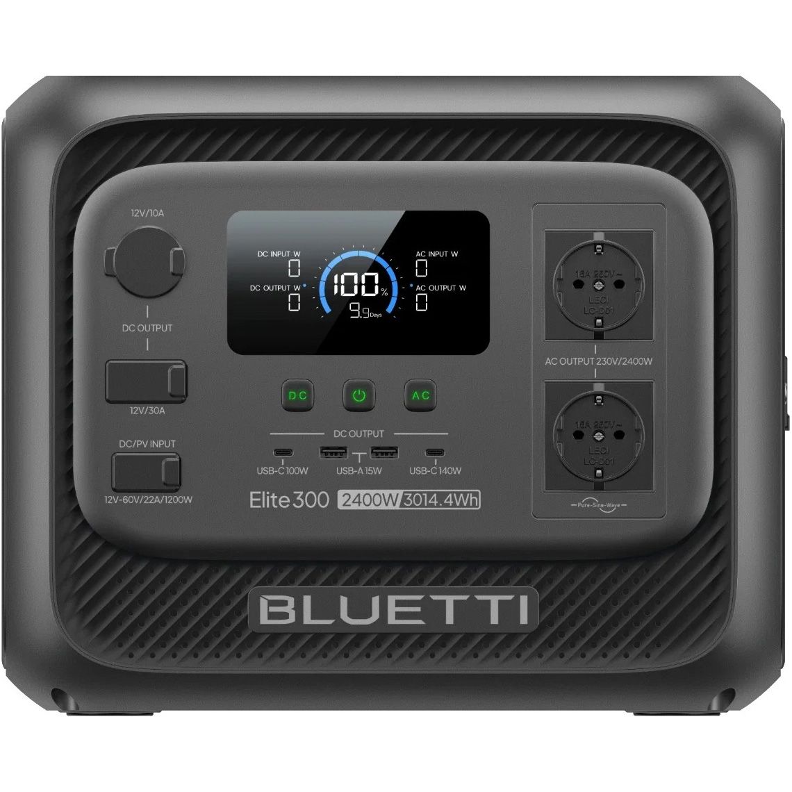 Зарядная станция BLUETTI Elite 300 2400W
Зарядная станция BLUETTI Elite 300 2400W