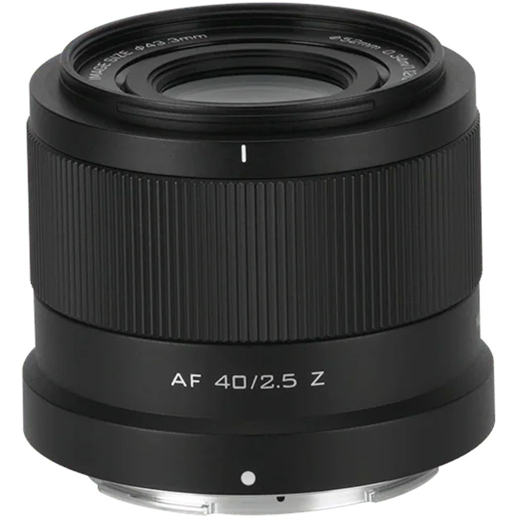 Объектив Viltrox AF 40mm f/2.5 Air Nikon Z Black
Объектив Viltrox AF 40mm f/2.5 Air Nikon Z Black