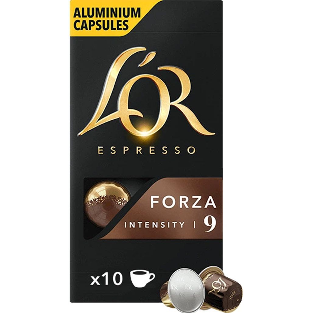 Кофе в капсулах L'or Espresso Forza 10шт
Кофе в капсулах L'or Espresso Forza 10шт