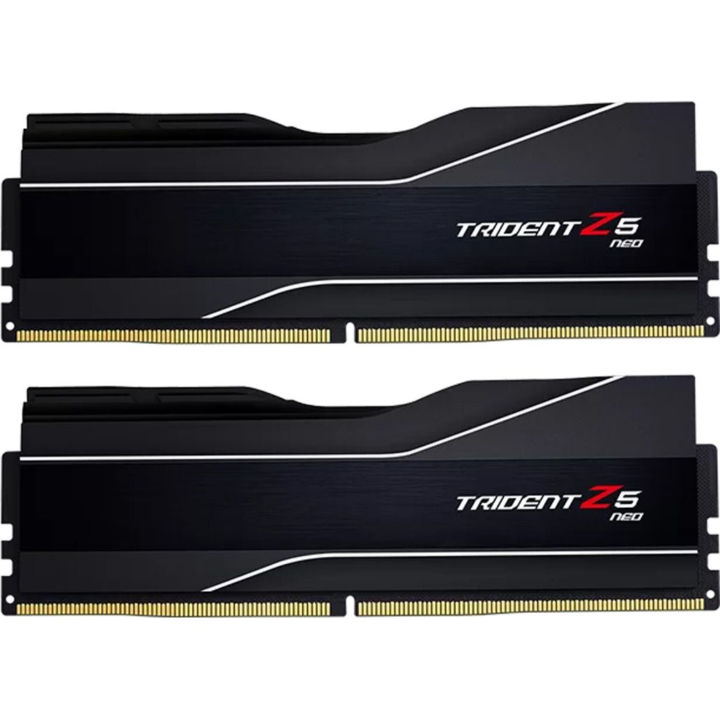 Модуль пам'яті DDR5 G.Skill Trident Z5 Neo 2x16GB 6000MHz Black (F5-6000J3636F16GX2-TZ5N)
Модуль пам'яті DDR5 G.Skill Trident Z5 Neo 2x16GB 6000MHz Black (F5-6000J3636F16GX2-TZ5N)