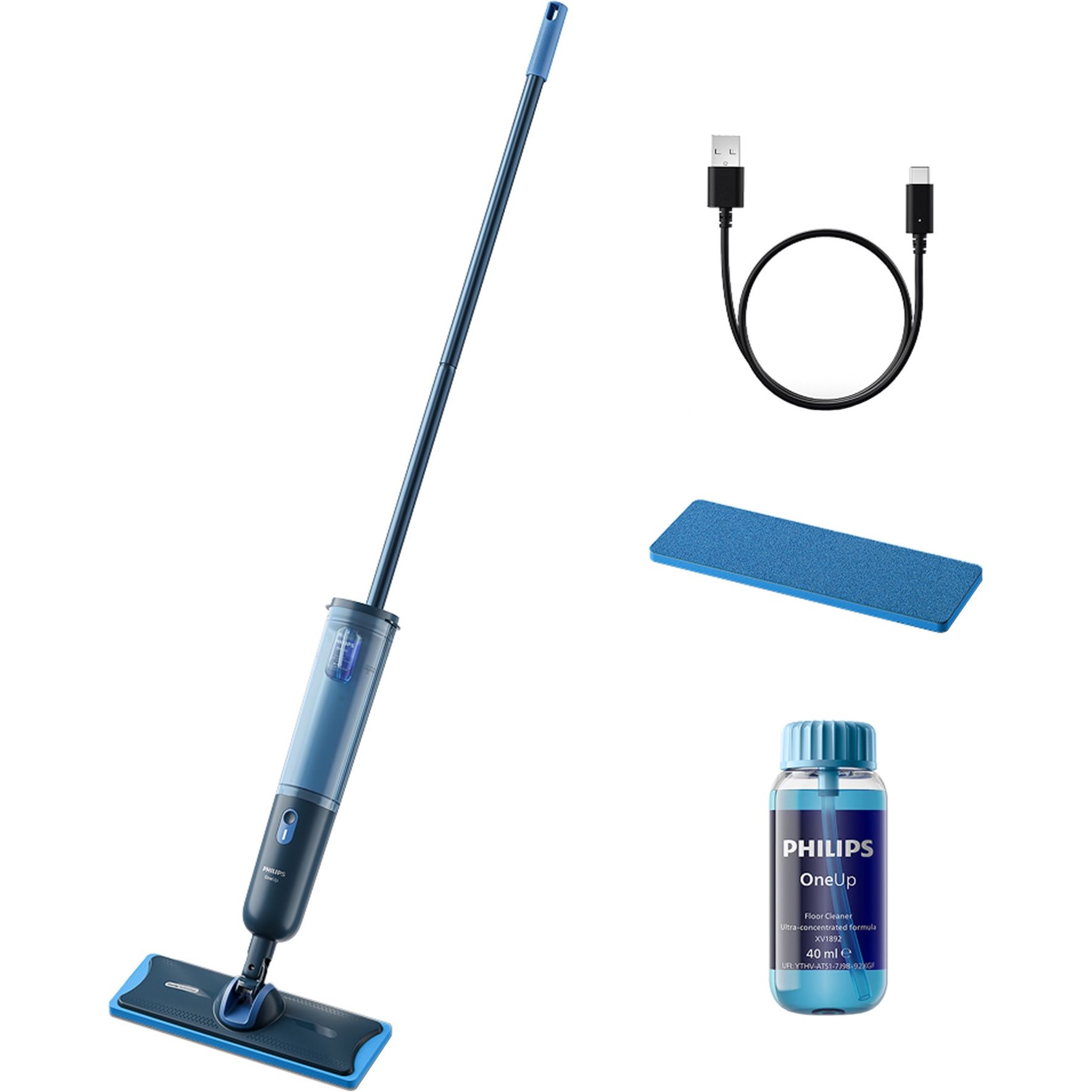 Электрошвабра Philips OneUp 3000 Series XV3101/01
Электрошвабра Philips OneUp 3000 Series XV3101/01