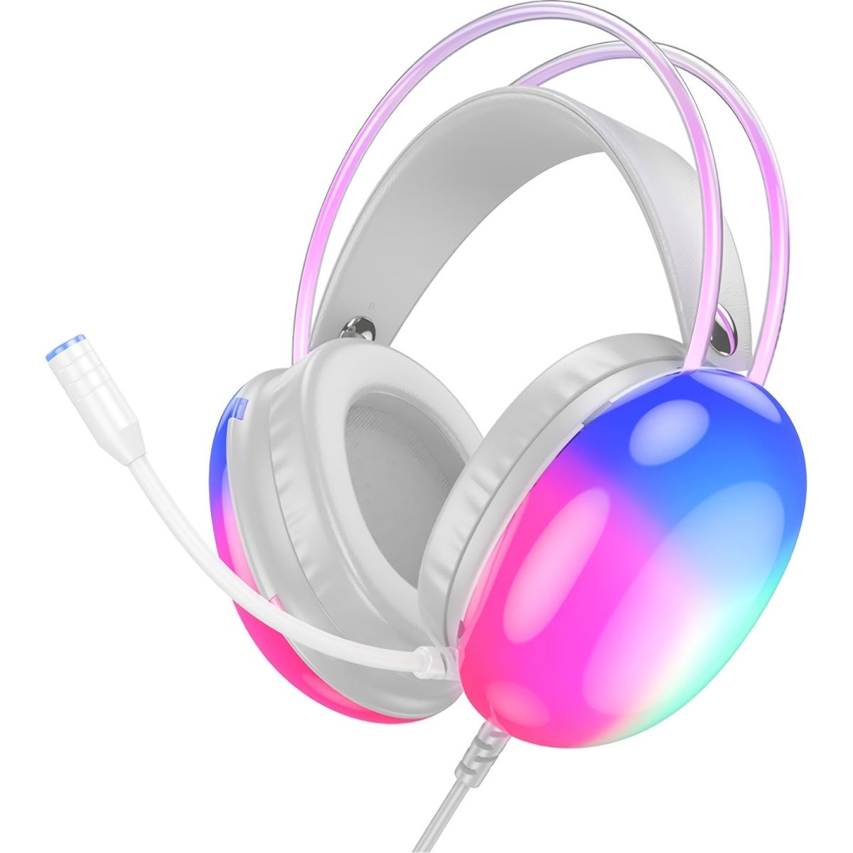 Игровые наушники Hoco W109 White (609012)
Игровые наушники Hoco W109 White (609012)