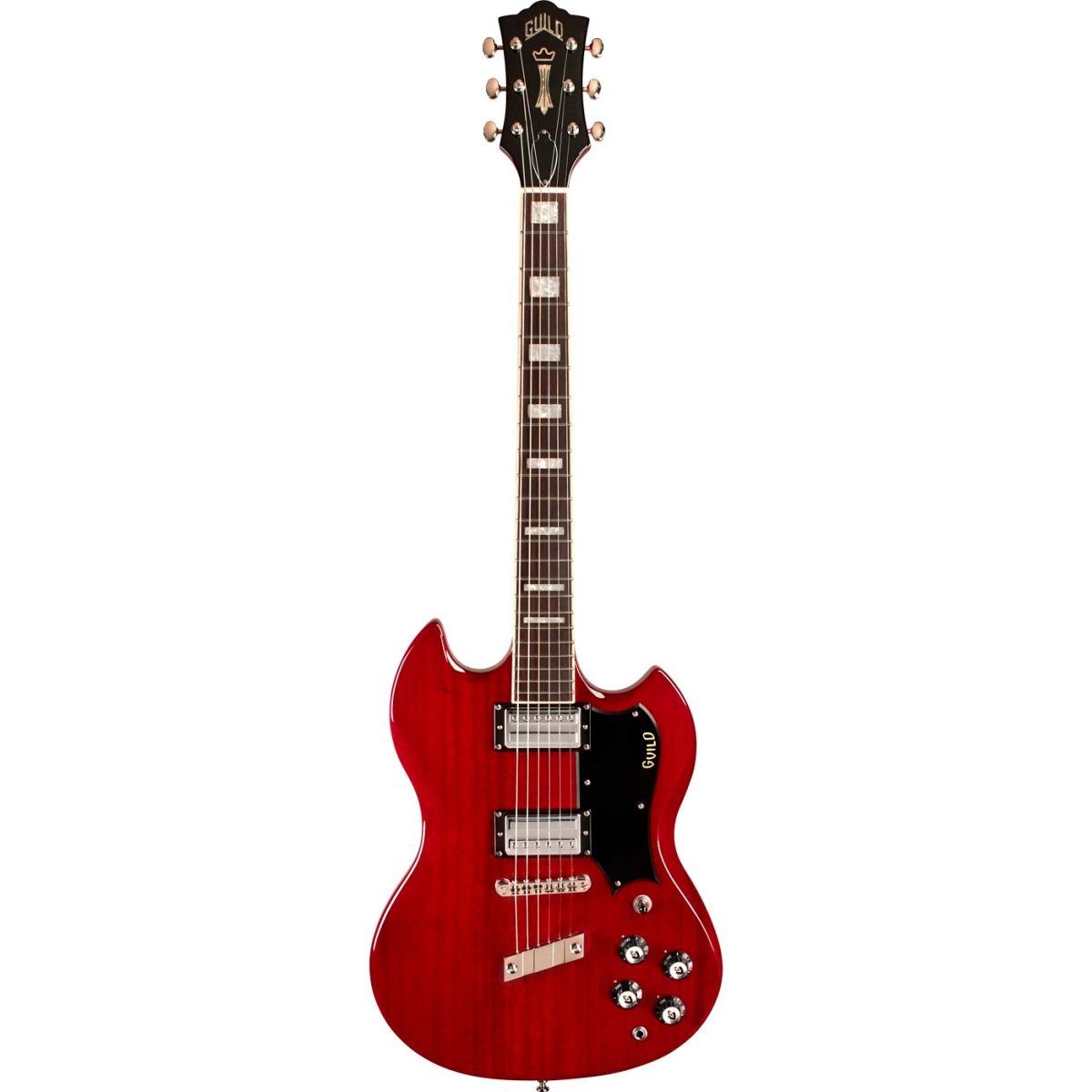 Электрогитара GUILD Polara Deluxe Cherry Red
Электрогитара GUILD Polara Deluxe Cherry Red