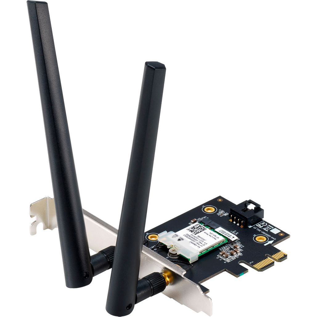 Wi-Fi адаптер Asus PCE-AX1800
Wi-Fi адаптер Asus PCE-AX1800