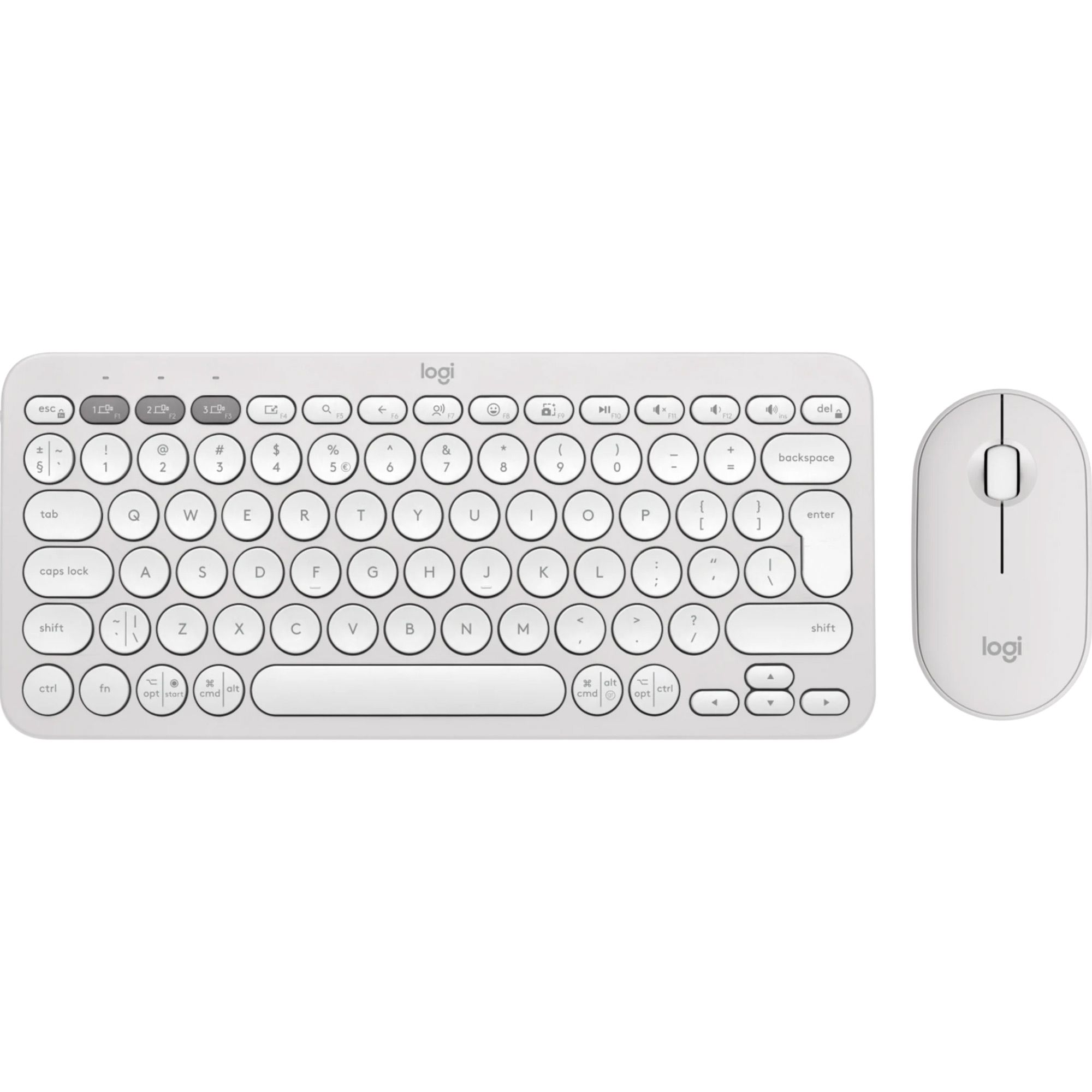 Комплект (клавиатура + мышь) Logitech Pebble 2 Combo White (920-012240) UA
Комплект (клавиатура + мышь) Logitech Pebble 2 Combo White (920-012240) UA