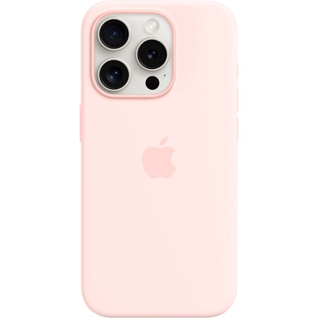 Чехол Apple Silicone Case with MagSafe для iPhone 15 Pro Light Pink (MT1F3ZM/A)
Чехол Apple Silicone Case with MagSafe для iPhone 15 Pro Light Pink (MT1F3ZM/A)
