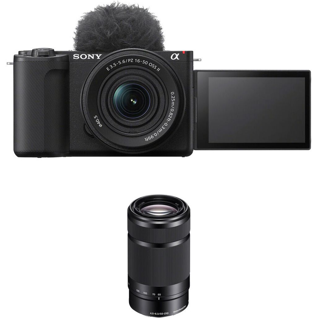 Беззеркальный фотоаппарат Sony ZV-E10 II Kit E 16-50mm f/3.5-5.6 PZ OSS II + E 55-210mm f/4.5-6.3 OSS Black (SOZVE102KB55)
Беззеркальный фотоаппарат Sony ZV-E10 II Kit E 16-50mm f/3.5-5.6 PZ OSS II + E 55-210mm f/4.5-6.3 OSS Black (SOZVE102KB55)