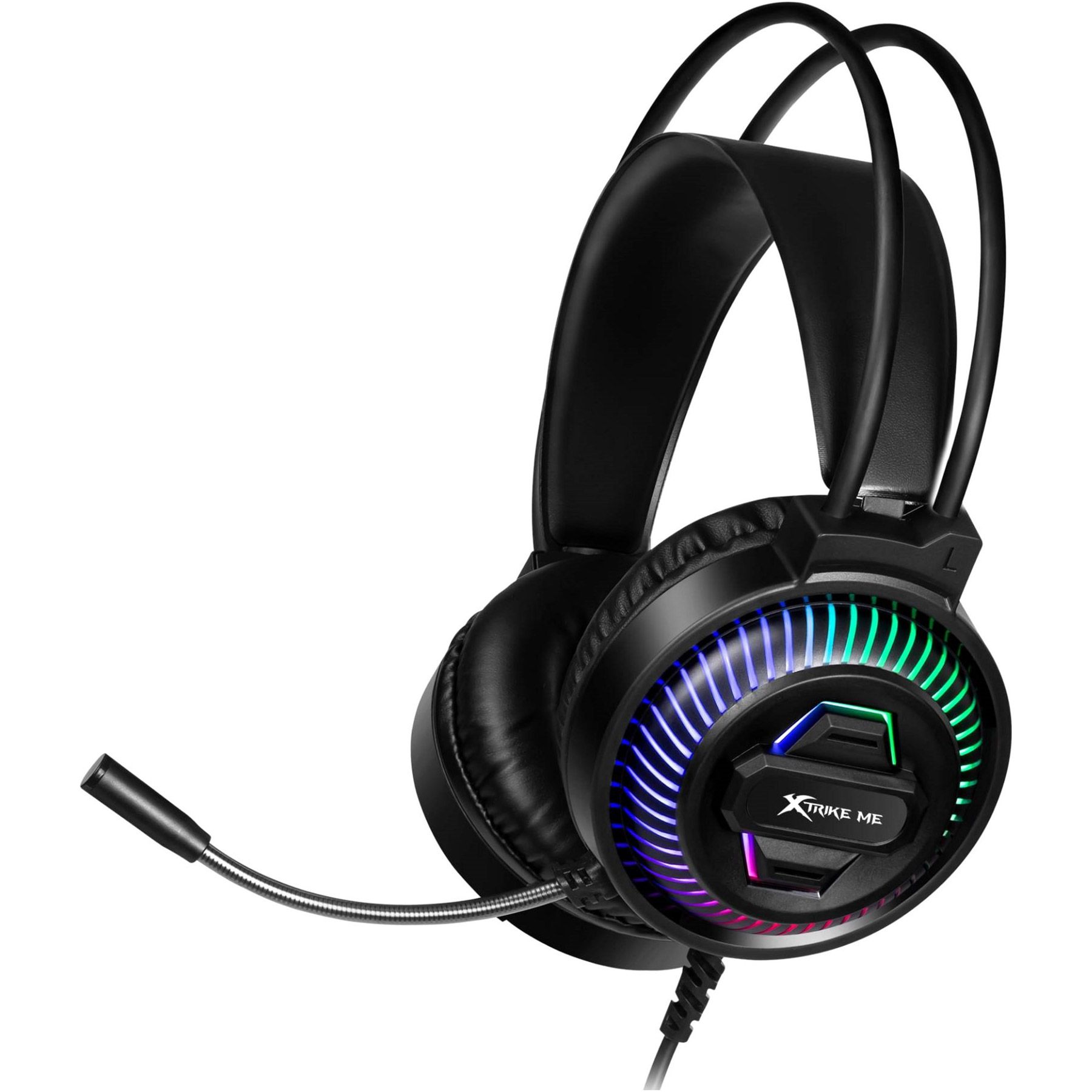 Ігрові навушники XTRIKE ME GH-510 RGB Black
Ігрові навушники XTRIKE ME GH-510 RGB Black