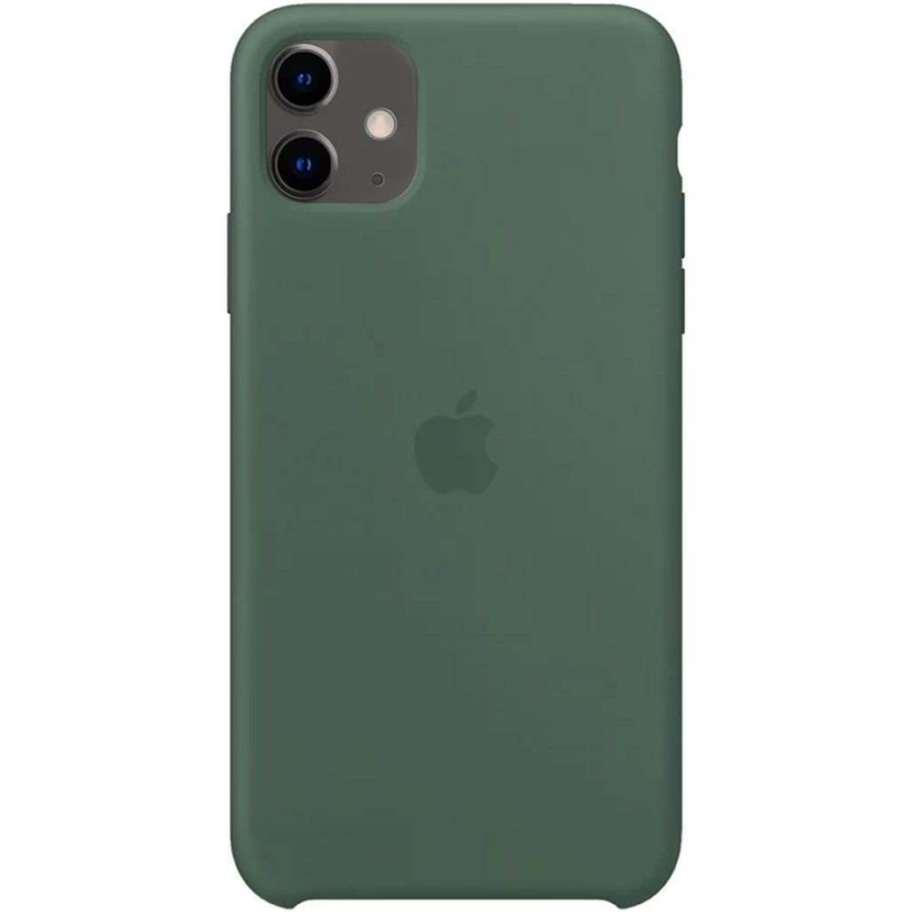 Чехол Silicone Case для Apple iPhone 11 (Pine Green) AA
Чехол Silicone Case для Apple iPhone 11 (Pine Green) AA