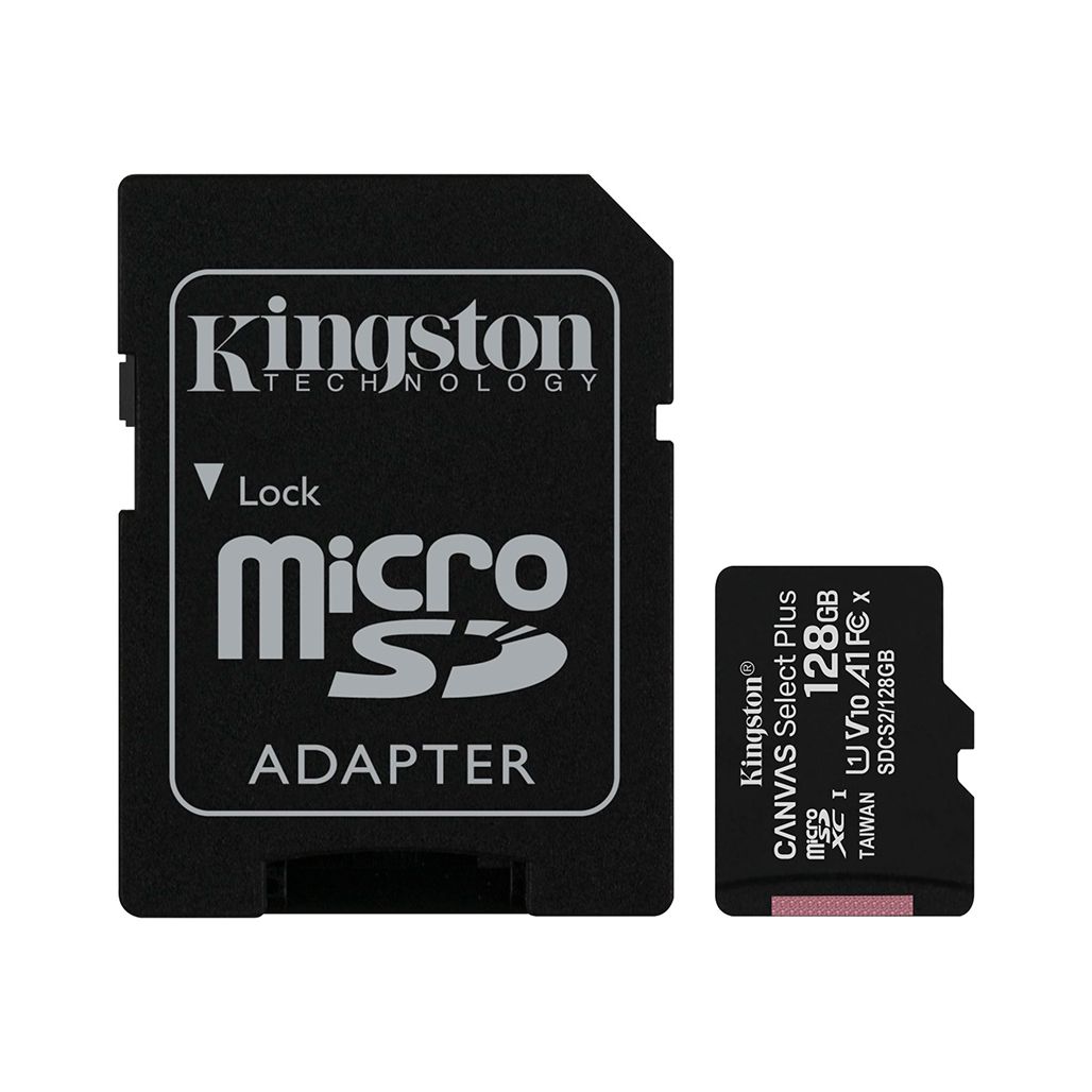 Карта памяти Kingston microSDXC Canvas Select Plus 128GB Class 10 UHS-1 + SD адаптер (SDCS2/128GB)
Карта памяти Kingston microSDXC Canvas Select Plus 128GB Class 10 UHS-1 + SD адаптер (SDCS2/128GB)