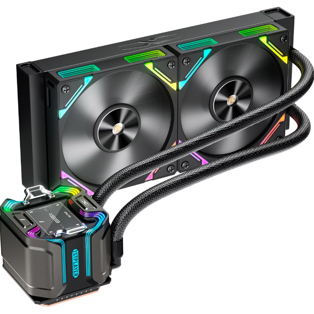 Система водяного охлаждения 1stPlayer X-240 Black (X-240-BK)
Система водяного охлаждения 1stPlayer X-240 Black (X-240-BK)