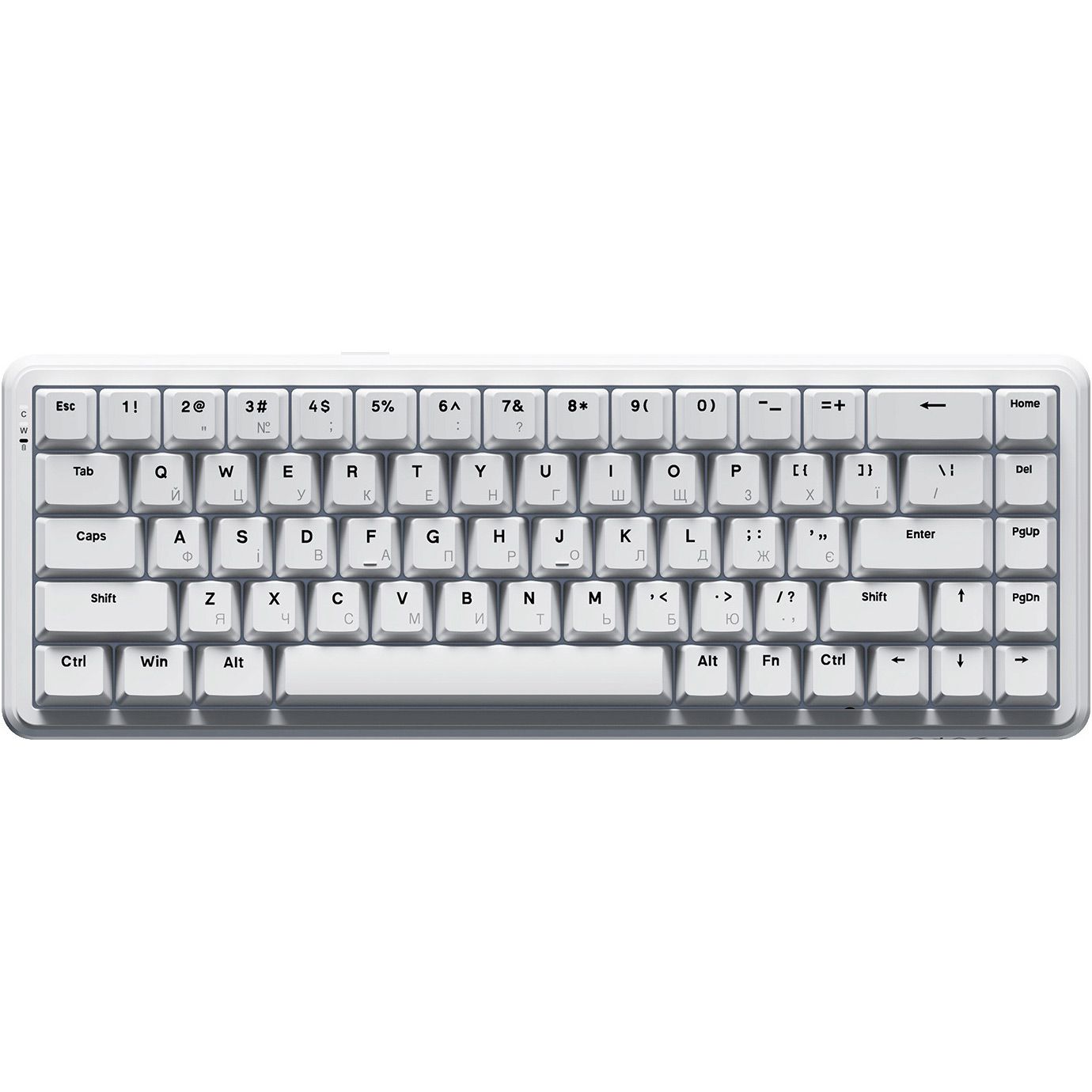 Клавіатура Ajazz AK680 MAX Magnetic Switch White (AK680-WM-W-A)
Клавіатура Ajazz AK680 MAX Magnetic Switch White (AK680-WM-W-A)