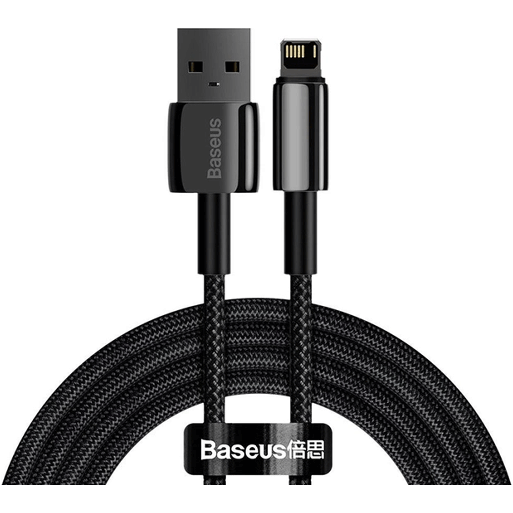 Кабель Baseus Tungsten Gold USB to Lightning 2m Black (CALWJ-A01)
Кабель Baseus Tungsten Gold USB to Lightning 2m Black (CALWJ-A01)
