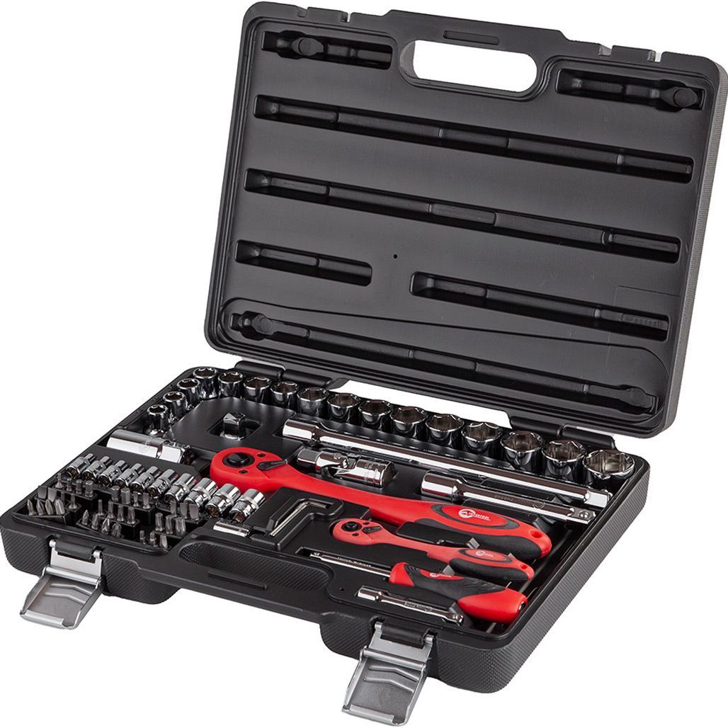 Набор инструментов Intertool ET-6072 72шт
Набор инструментов Intertool ET-6072 72шт
