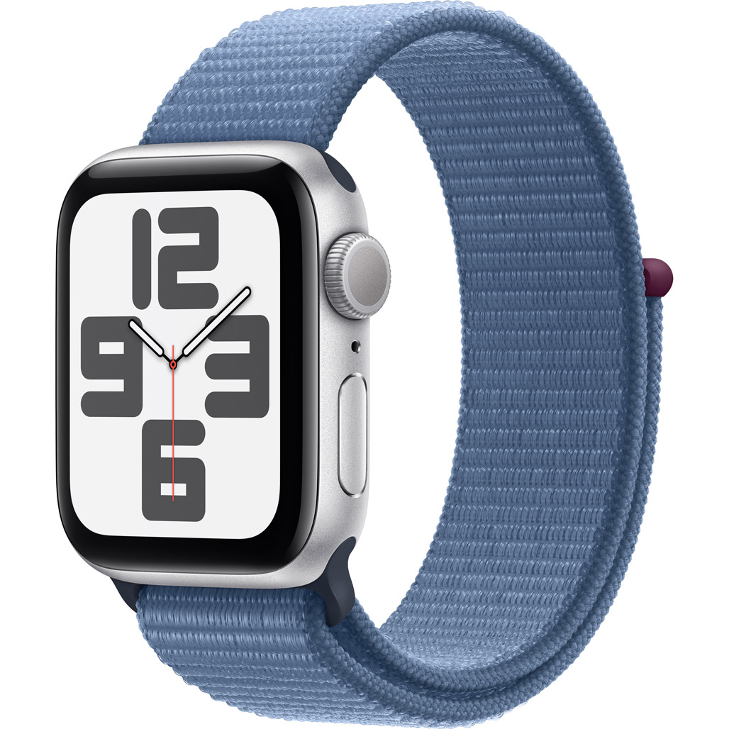 Смарт-годинник Apple Watch SE 2 GPS 40mm Silver Aluminium Case with Winter Blue Sport Loop (MRE33)
Смарт-годинник Apple Watch SE 2 GPS 40mm Silver Aluminium Case with Winter Blue Sport Loop (MRE33)