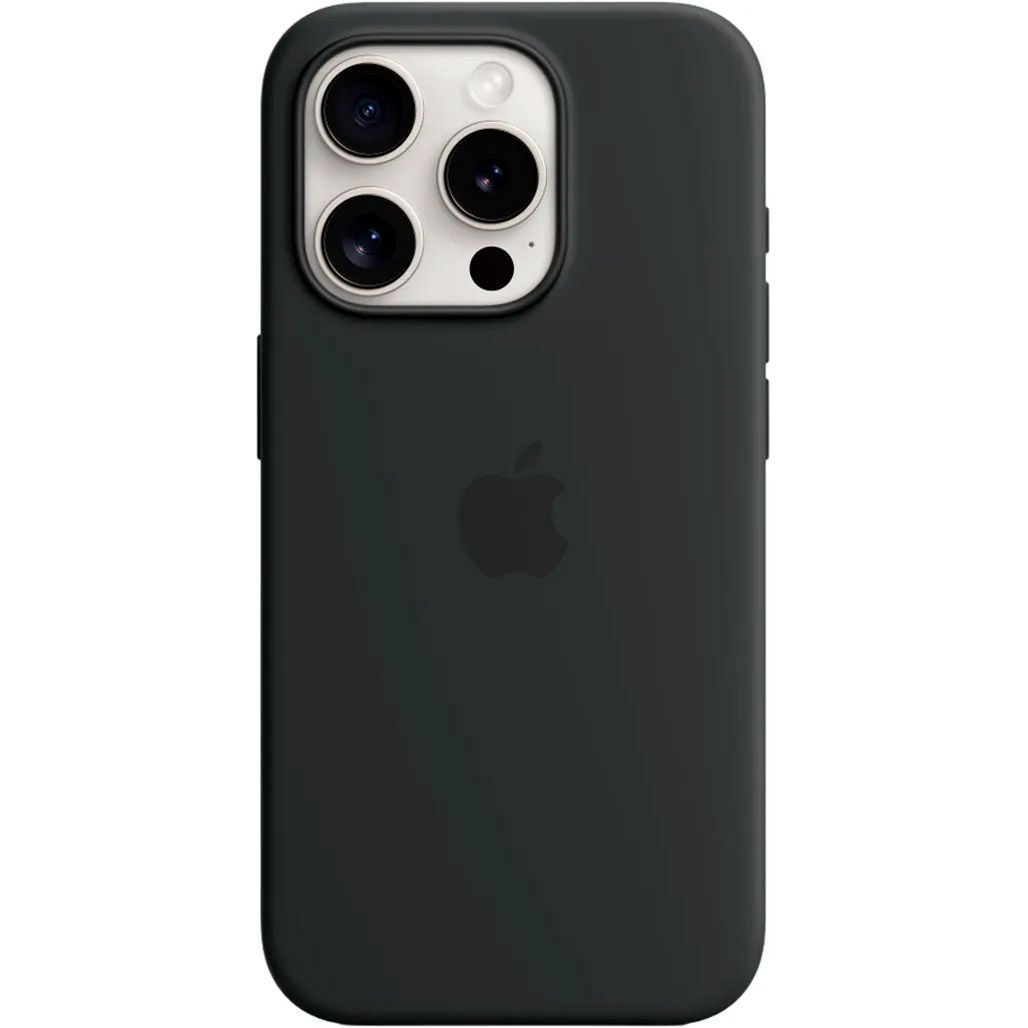 Чехол Silicone Case with MagSafe для Apple iPhone 15 Pro Black AAA
Чехол Silicone Case with MagSafe для Apple iPhone 15 Pro Black AAA