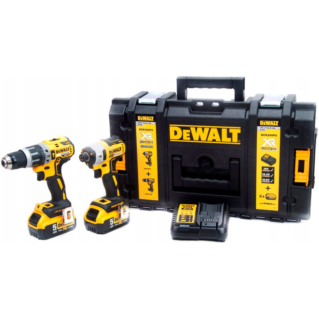 Набор электроинструментов DeWalt DCK266P2
Набор электроинструментов DeWalt DCK266P2