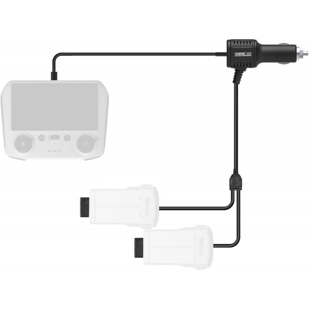 Зарядное устройство в прикуриватель STARTRC 33Вт для квадрокоптера DJI Mini 3 Pro (1110955)
Зарядное устройство в прикуриватель STARTRC 33Вт для квадрокоптера DJI Mini 3 Pro (1110955)
