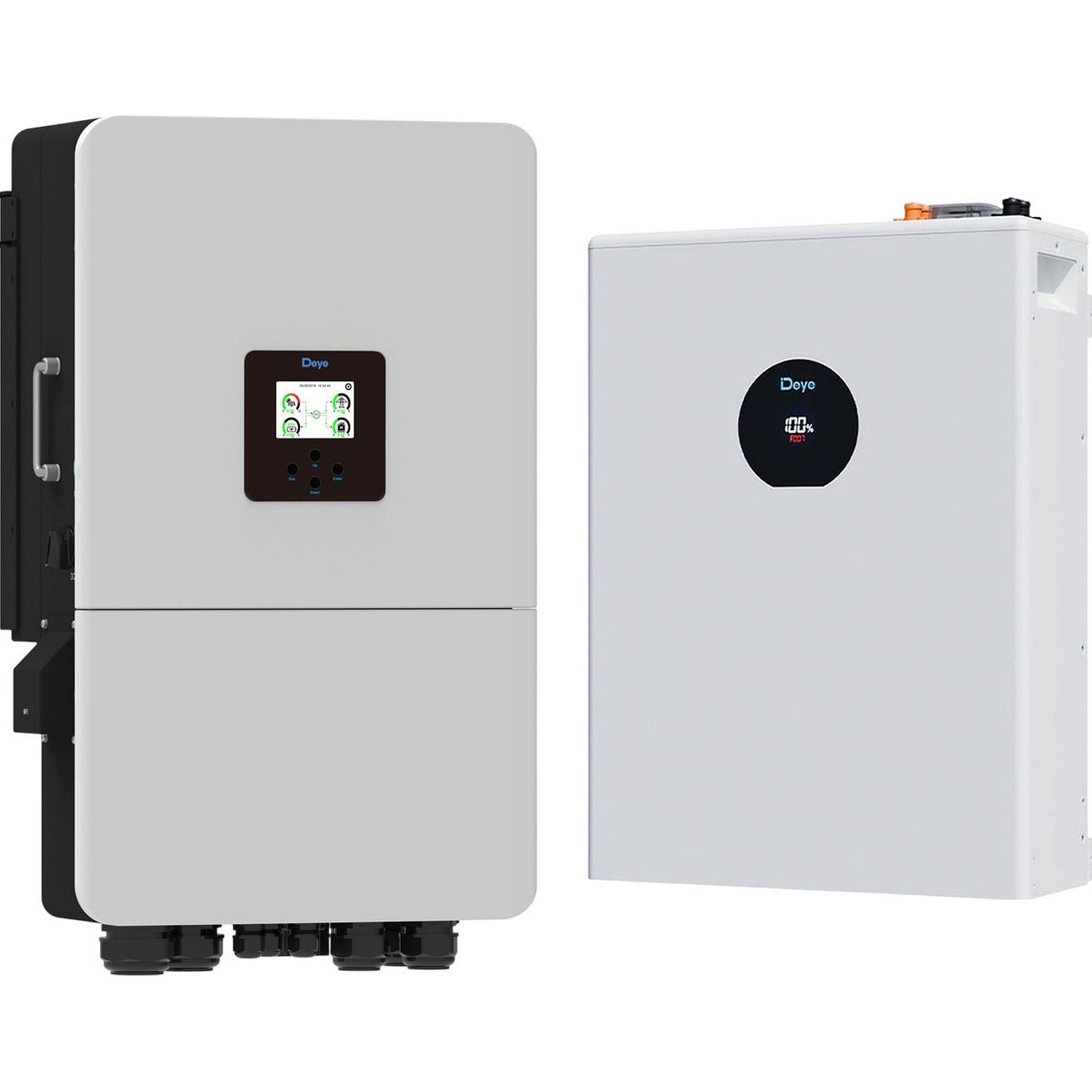 Система хранения энергии Deye SUN-20K-SG05LP3-EU-SM2 20kW + АКБ SE-F5 Pro-С 5.1kWh (51.2V/100Ah/5120Wh)
Система хранения энергии Deye SUN-20K-SG05LP3-EU-SM2 20kW + АКБ SE-F5 Pro-С 5.1kWh (51.2V/100Ah/5120Wh)