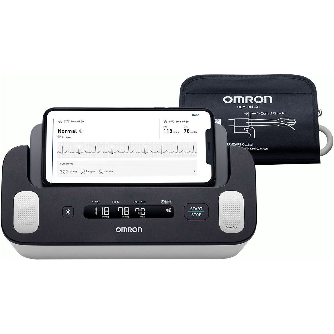 Тонометр и ЭКГ (2 в 1) Omron Complete BP7900 (HEM-7530T-Z)
Тонометр и ЭКГ (2 в 1) Omron Complete BP7900 (HEM-7530T-Z)