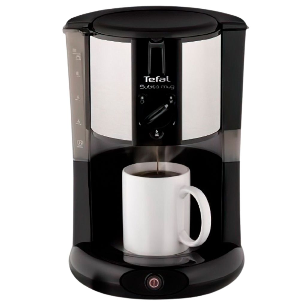 Кофеварка капельная Tefal SUBITO MUG CM290838
Кофеварка капельная Tefal SUBITO MUG CM290838