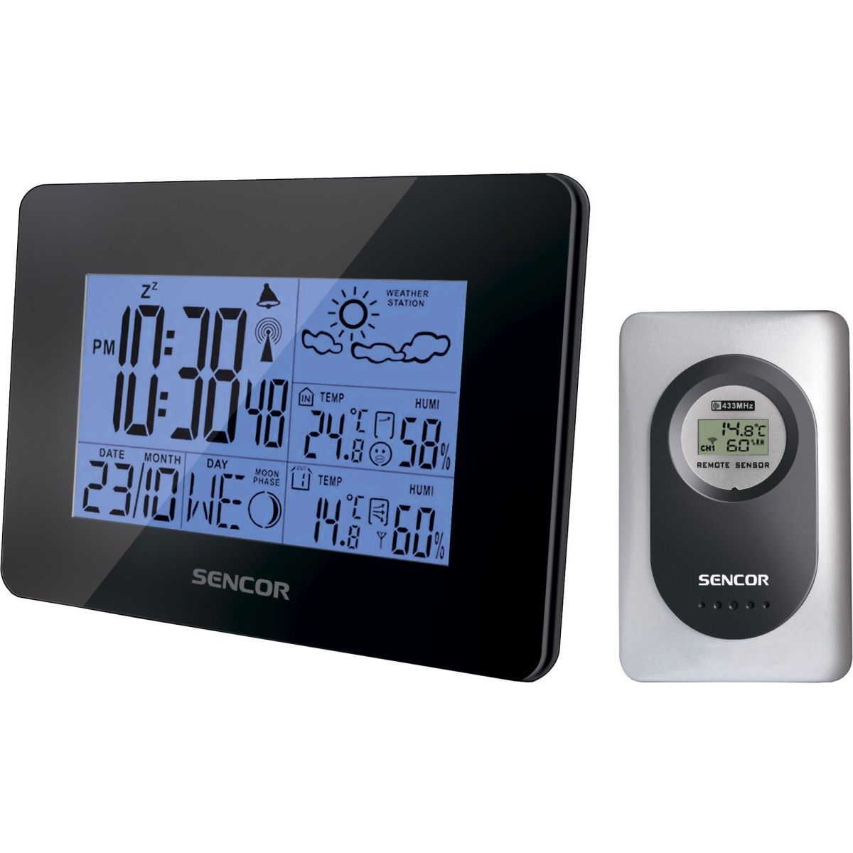 Метеостанция Sencor SWS51B Black
Метеостанция Sencor SWS51B Black