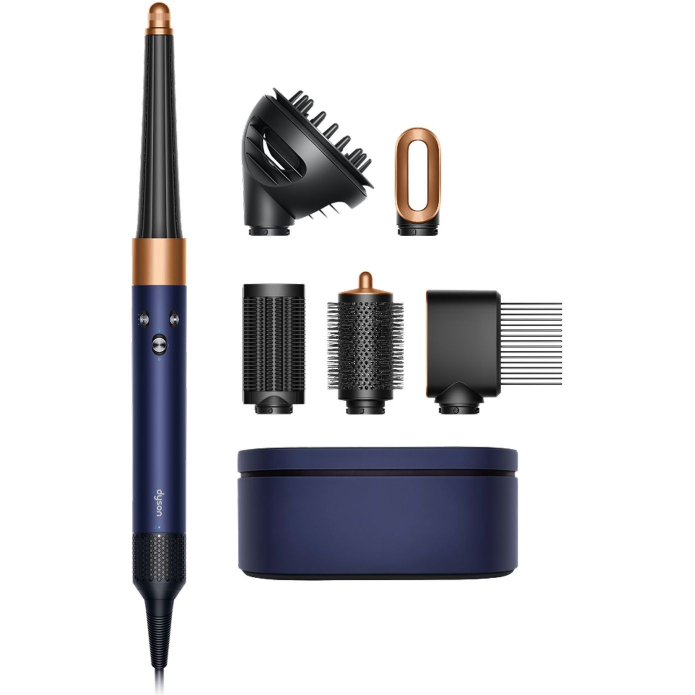 Фен-стайлер Dyson Airwrap i.d. HS08 Multi-Styler and Dryer Curly+Coily Prussian Blue/Rich Copper (107451-01)
Фен-стайлер Dyson Airwrap i.d. HS08 Multi-Styler and Dryer Curly+Coily Prussian Blue/Rich Copper (107451-01)