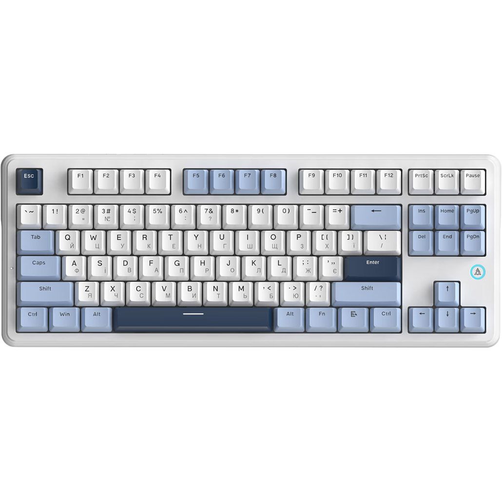 Клавиатура Ajazz AK870 V2 Flying Fish Switch White/Blue (AK870-V2-FF-BWB)
Клавиатура Ajazz AK870 V2 Flying Fish Switch White/Blue (AK870-V2-FF-BWB)