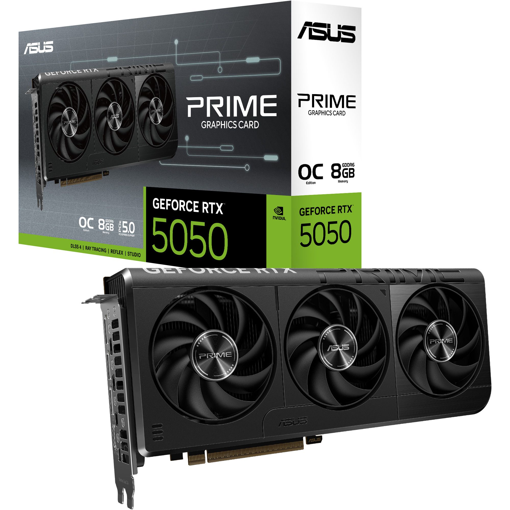 Видеокарта Asus Prime GeForce RTX 5050 8GB OC Edition (PRIME-RTX5050-O8G) EU
Видеокарта Asus Prime GeForce RTX 5050 8GB OC Edition (PRIME-RTX5050-O8G) EU