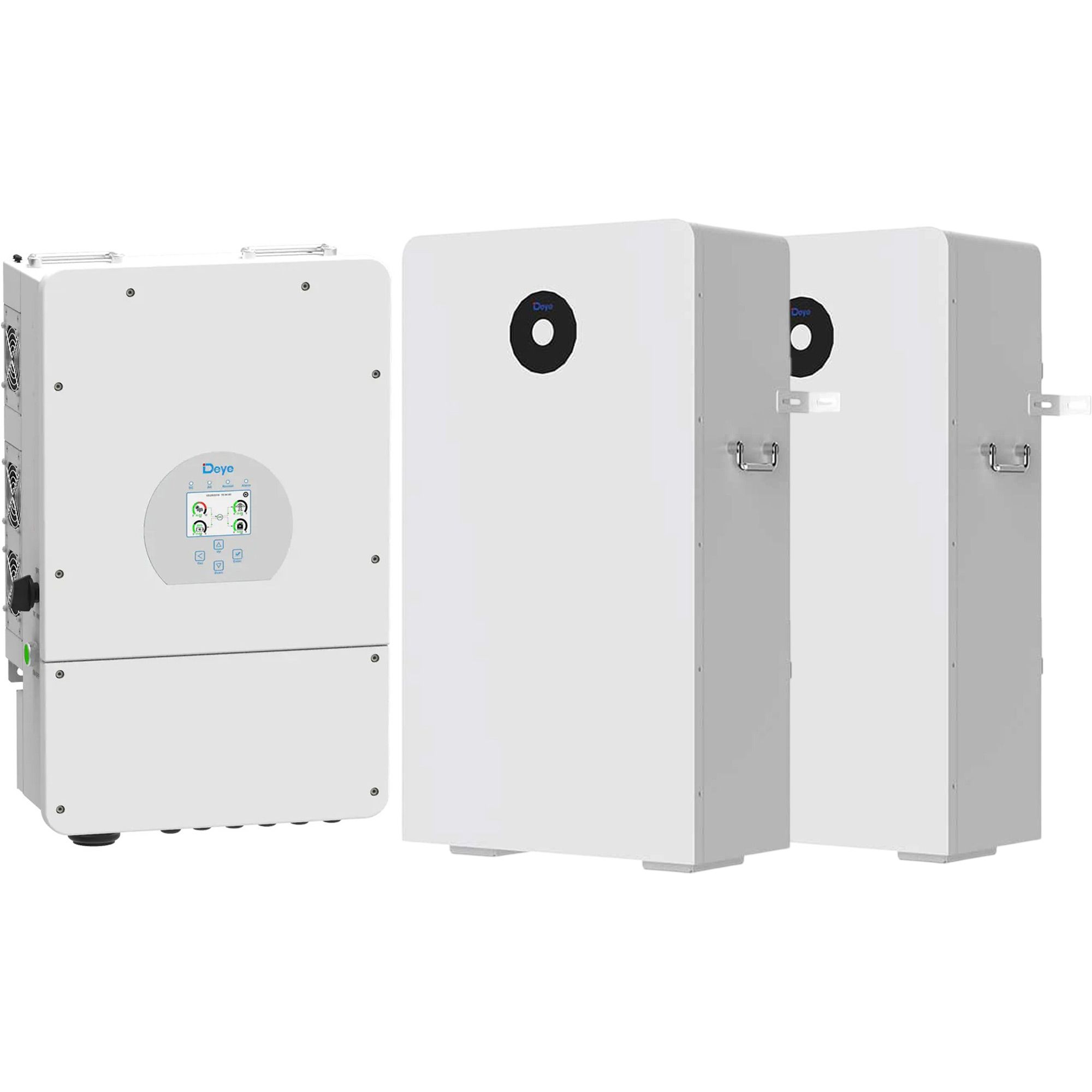 Система хранения энергии Deye SUN-10K-SG02LP1-EU-AM3 10kW + 2 АКБ RW-F16 32.1kWh (51.2V/314Ah/16076Wh)
Система хранения энергии Deye SUN-10K-SG02LP1-EU-AM3 10kW + 2 АКБ RW-F16 32.1kWh (51.2V/314Ah/16076Wh)