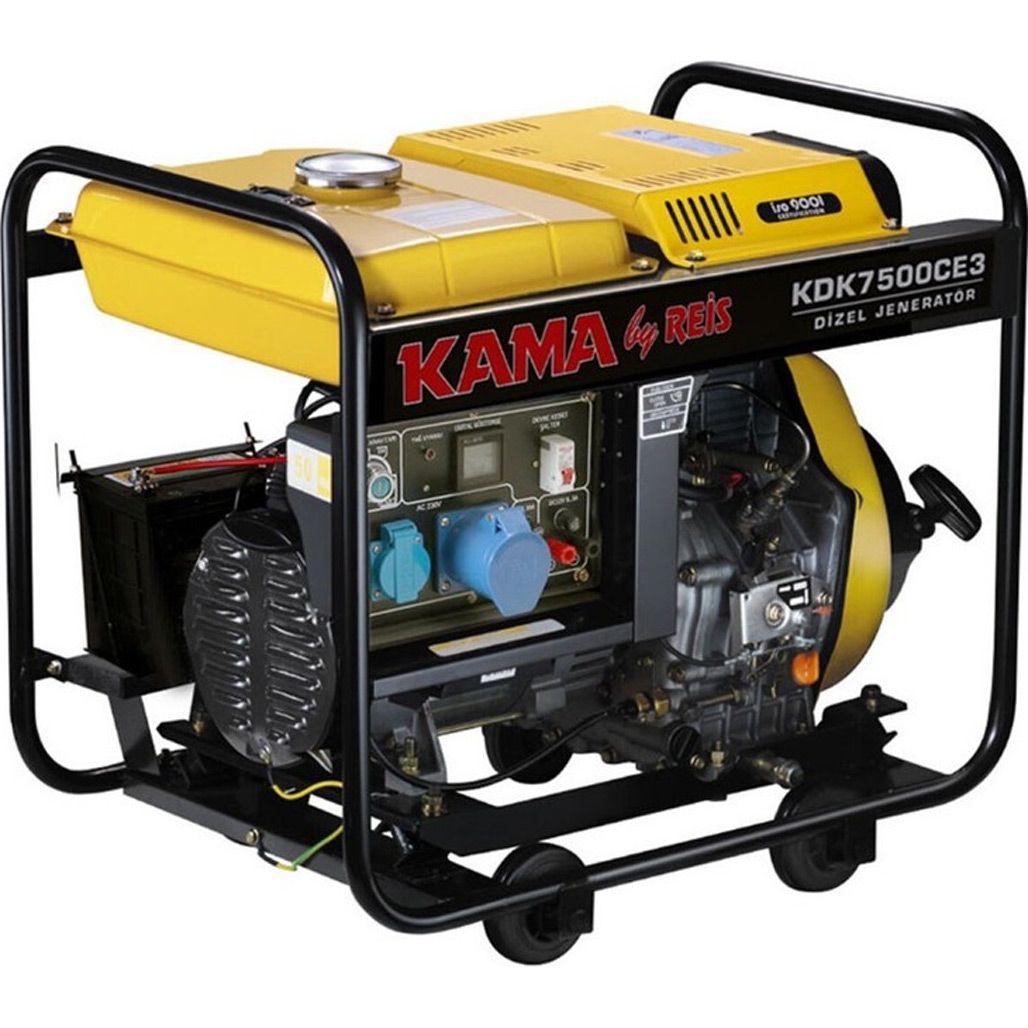 Генератор дизельный Kama KDK7500CE3
Генератор дизельный Kama KDK7500CE3