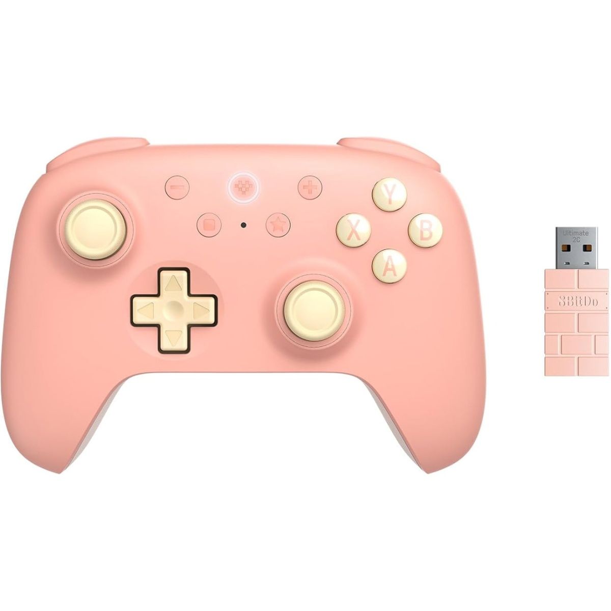 Геймпад 8BitDo Ultimate 2C 2.4G Wireless 81HD Peach Edition
Геймпад 8BitDo Ultimate 2C 2.4G Wireless 81HD Peach Edition