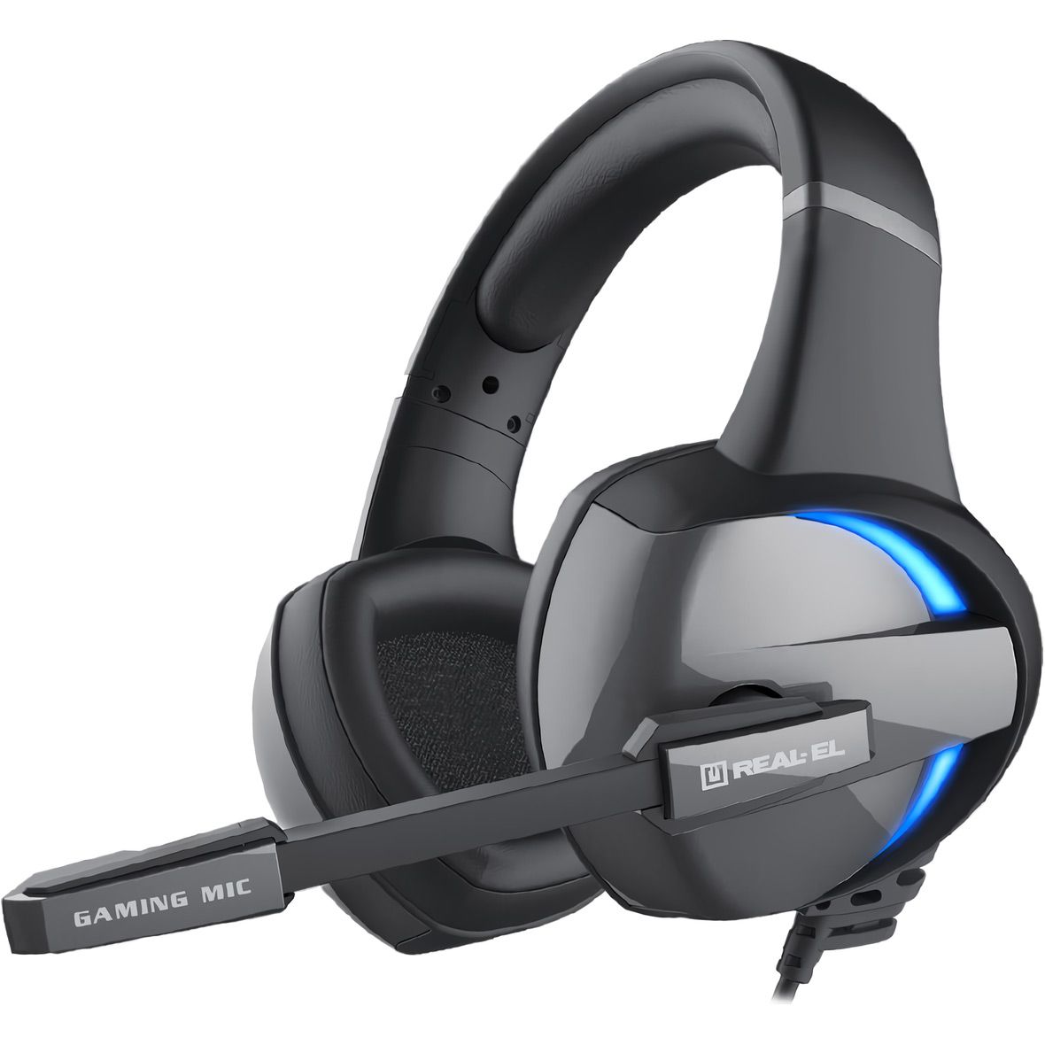 Игровые наушники REAL-EL GDX-7620 Black (EL124100045)
Игровые наушники REAL-EL GDX-7620 Black (EL124100045)