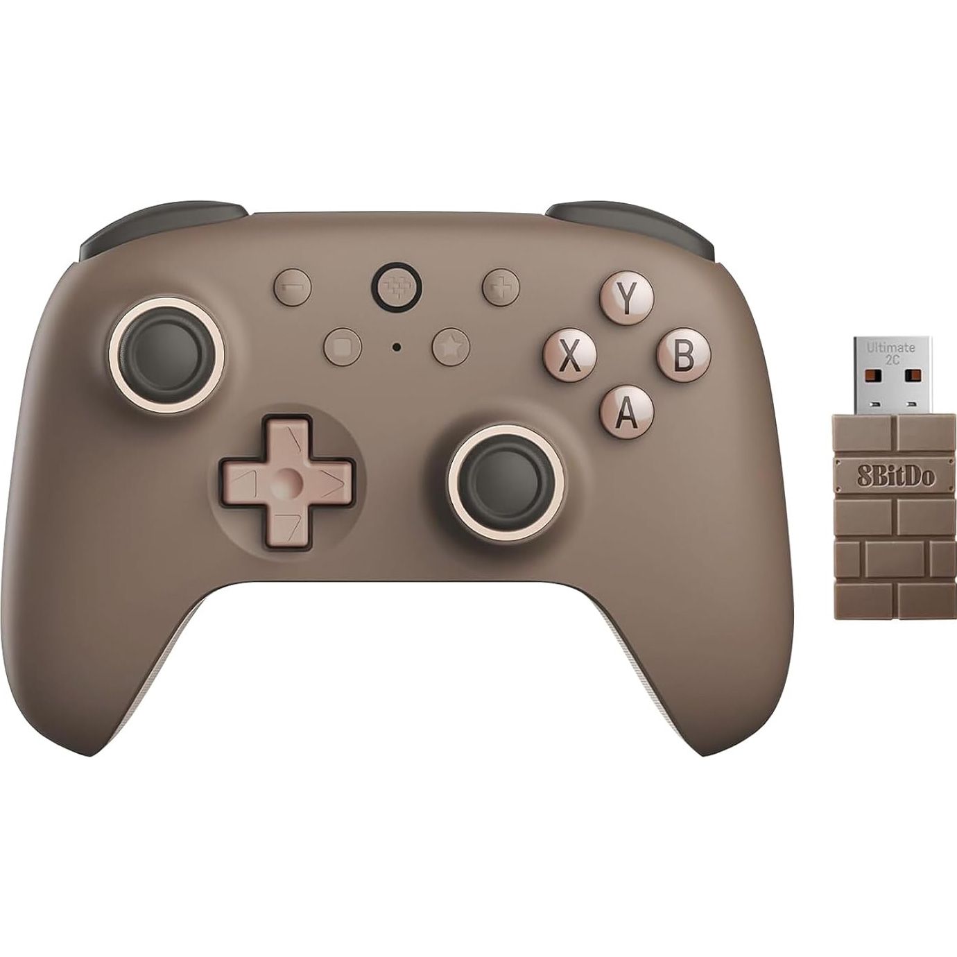 Геймпад 8BitDo Ultimate 2C 2.4G Wireless 81HD Brownie Edition
Геймпад 8BitDo Ultimate 2C 2.4G Wireless 81HD Brownie Edition