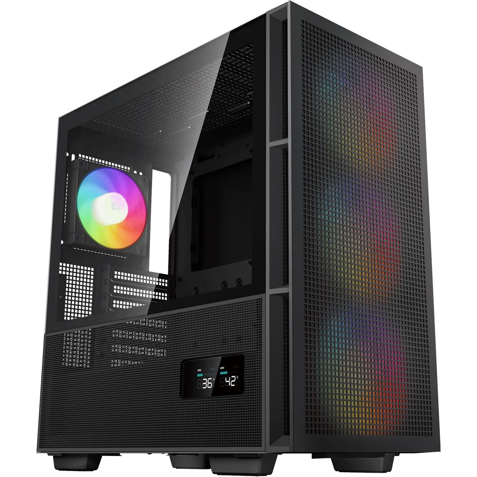 Корпус Deepcool CH560 Digital Black (R-CH560-BKAPE4D-G-1)
Корпус Deepcool CH560 Digital Black (R-CH560-BKAPE4D-G-1)