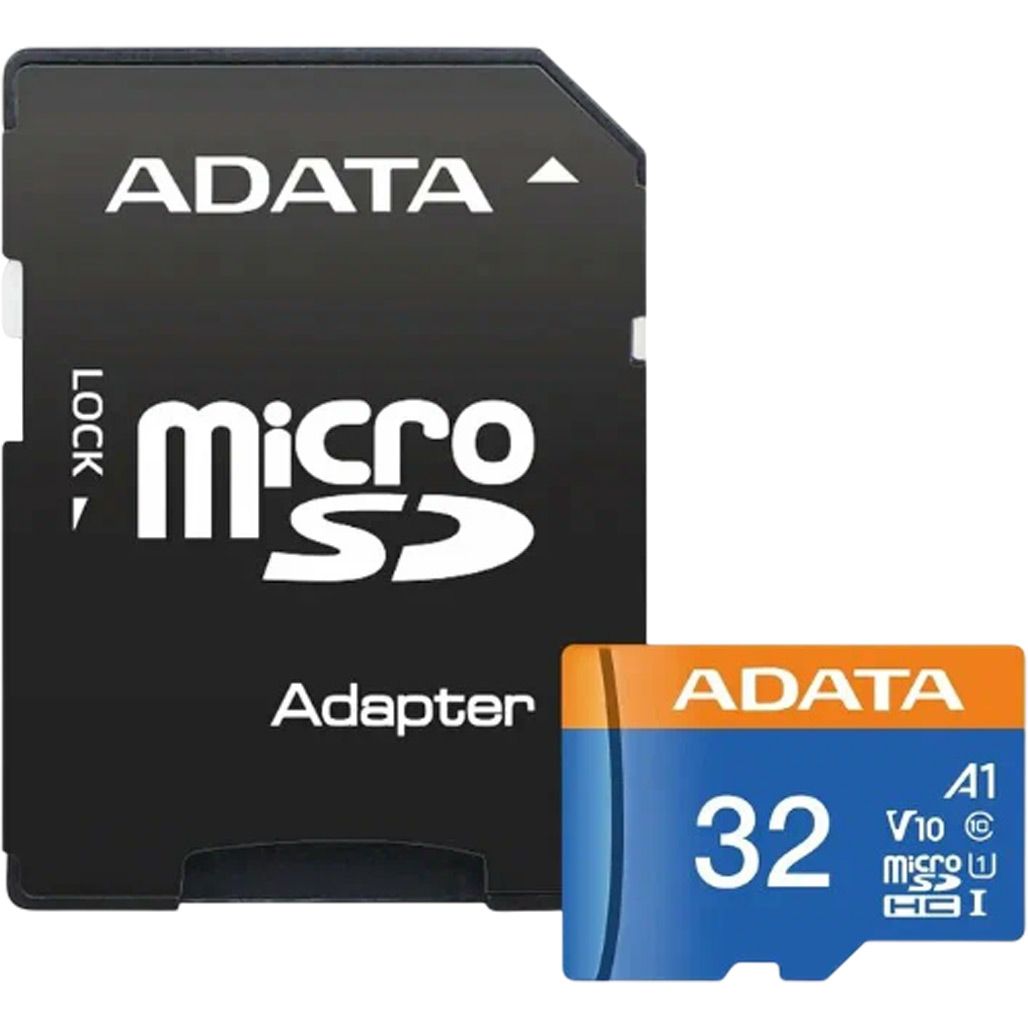 Карта памяти ADATA MicroSDXC Premier 32Gb Class 10 UHS-1 A2 + SD адаптер (AUSDH32GUICL10A1-RA1)
Карта памяти ADATA MicroSDXC Premier 32Gb Class 10 UHS-1 A2 + SD адаптер (AUSDH32GUICL10A1-RA1)