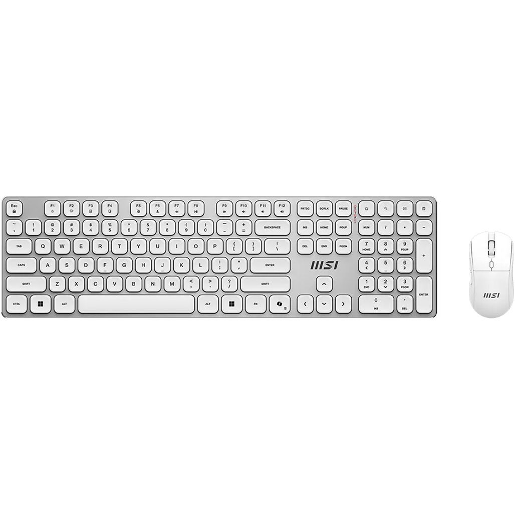 Комплект (клавиатура + мышь) MSI Forge K210 Combo White UA
Комплект (клавиатура + мышь) MSI Forge K210 Combo White UA