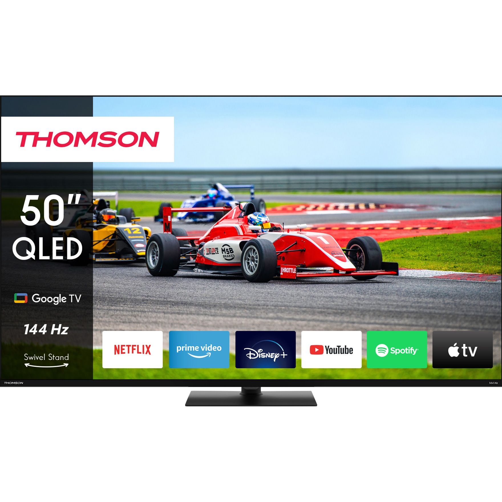 Телевизор Thomson Google TV 50` QLED Ultra HD 4K (50QG7C14)
Телевизор Thomson Google TV 50` QLED Ultra HD 4K (50QG7C14)