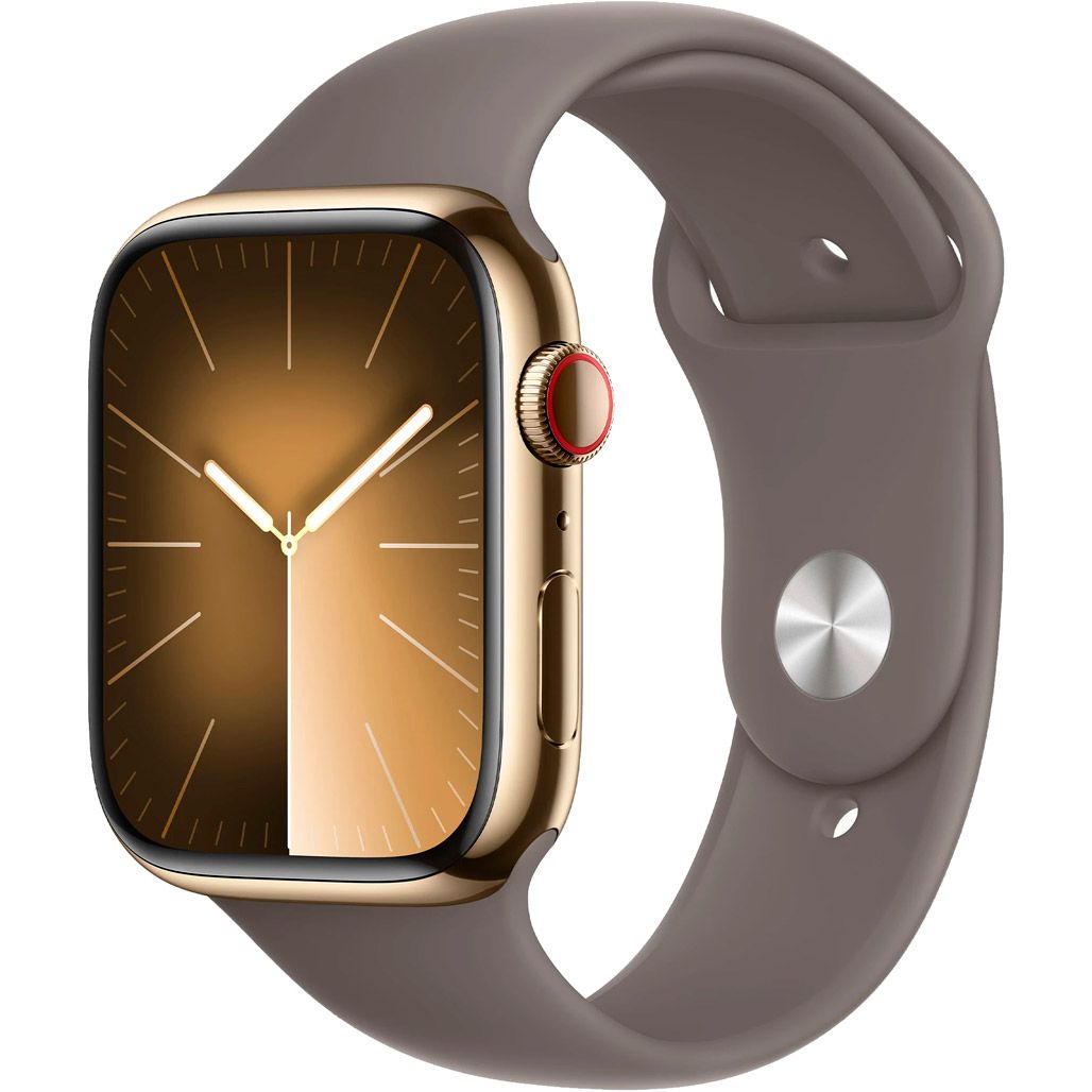 Смарт-годинник Apple Watch Series 9 45mm GPS + LTE Gold Stainless Steel with Clay Sport Band M/L (MRMT3)
Смарт-годинник Apple Watch Series 9 45mm GPS + LTE Gold Stainless Steel with Clay Sport Band M/L (MRMT3)