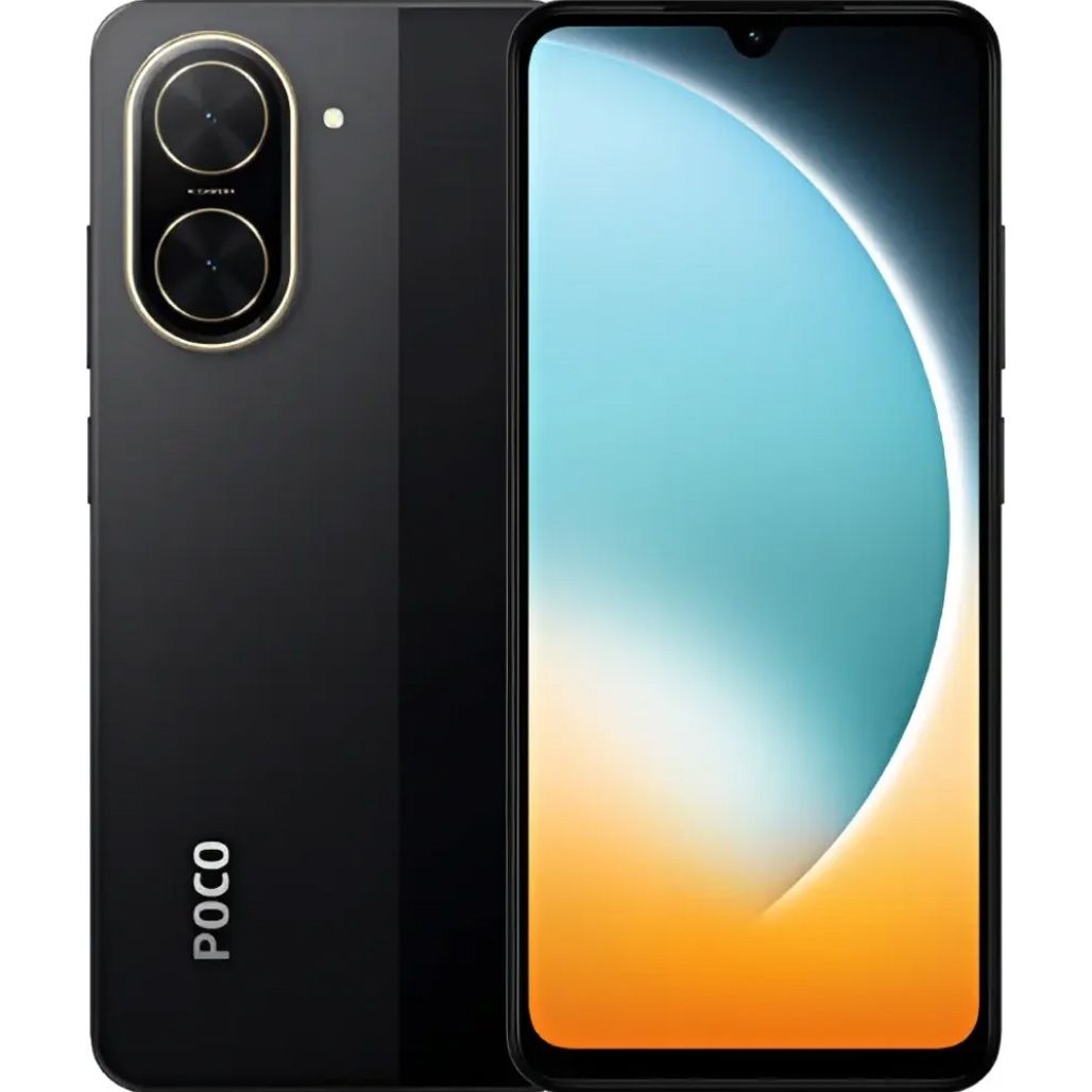 Смартфон Poco C71 3/64GB Black Global EU
Смартфон Poco C71 3/64GB Black Global EU