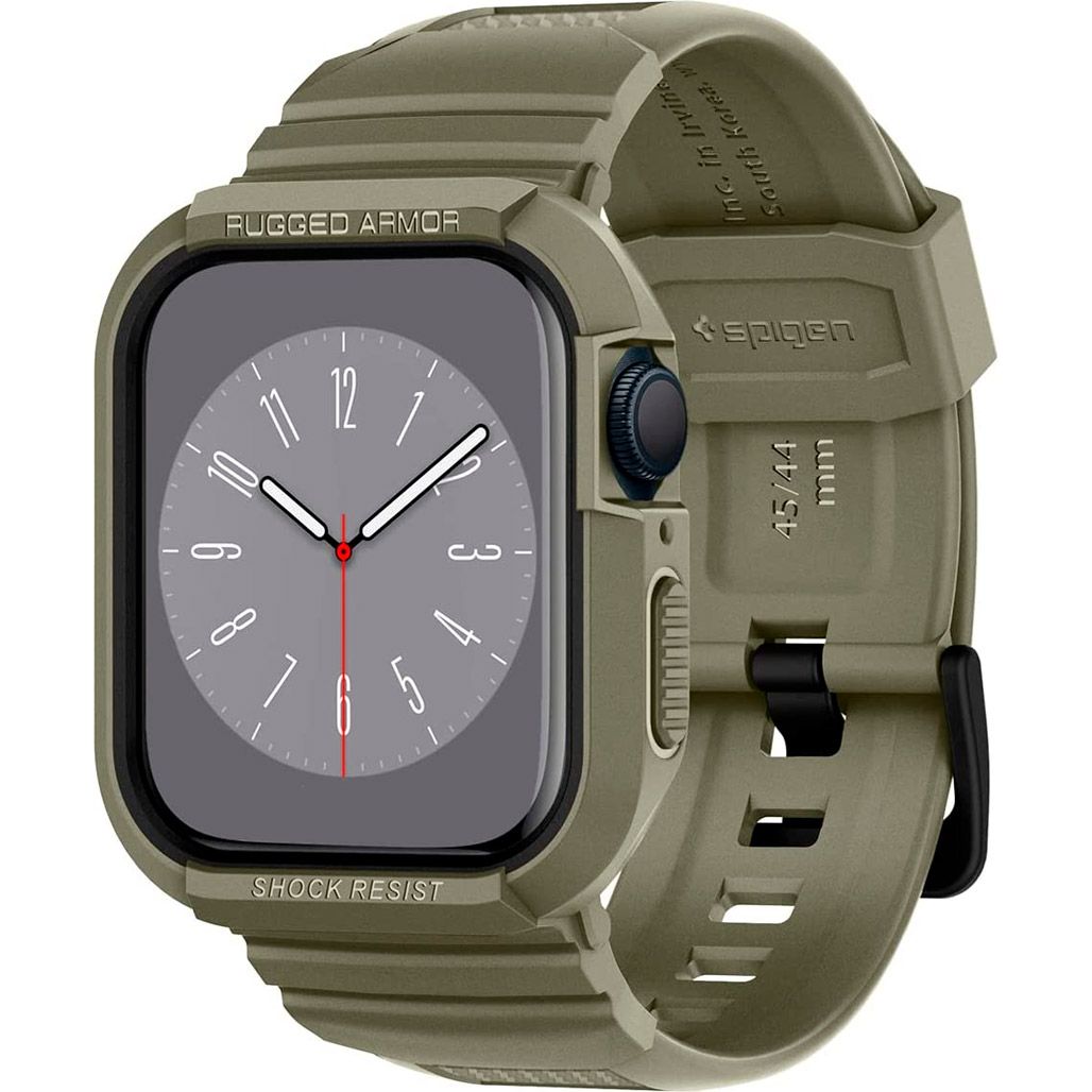 Ремінець для годинника Spigen Rugged Armor для Apple Watch 44/45mm Vintage Khaki (ACS05914)
Ремінець для годинника Spigen Rugged Armor для Apple Watch 44/45mm Vintage Khaki (ACS05914)