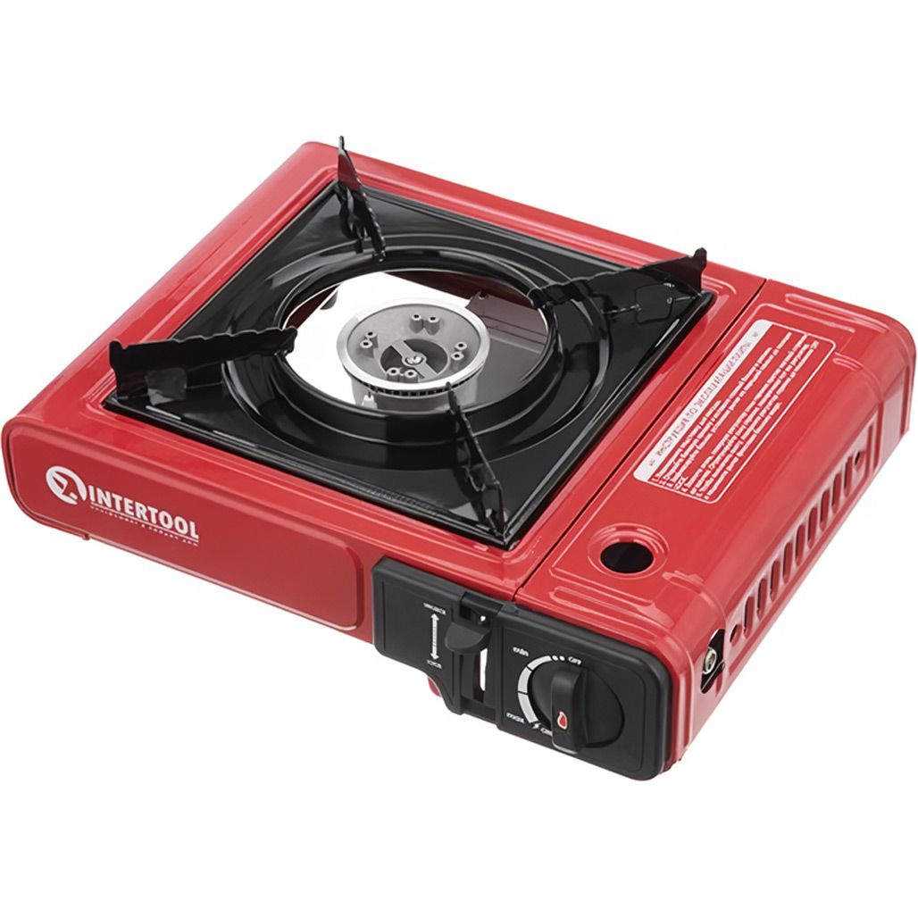 Портативна газова плита Intertool GS-0001
Портативна газова плита Intertool GS-0001