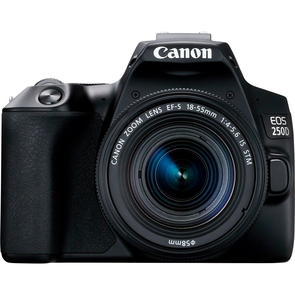 Дзеркальний фотоапарат Canon EOS 250D Kit EF-S 18-55mm f/3.5-5.6 IS STM (3454C007) UA
Дзеркальний фотоапарат Canon EOS 250D Kit EF-S 18-55mm f/3.5-5.6 IS STM (3454C007) UA