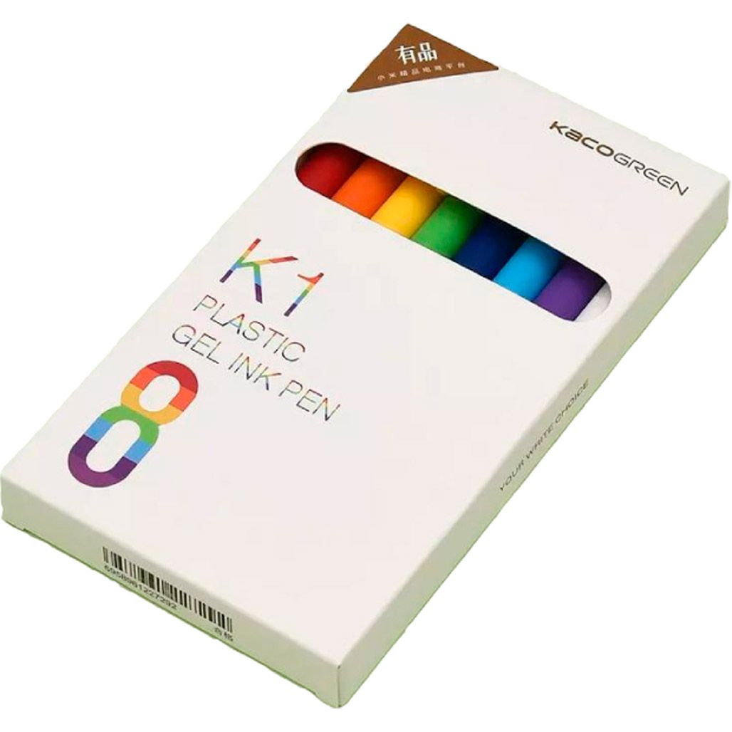 Набор черных ручек Xiaomi KacoGreen K1 Gel Ink Pen 0.5мм 8 шт. Black
Набор черных ручек Xiaomi KacoGreen K1 Gel Ink Pen 0.5мм 8 шт. Black